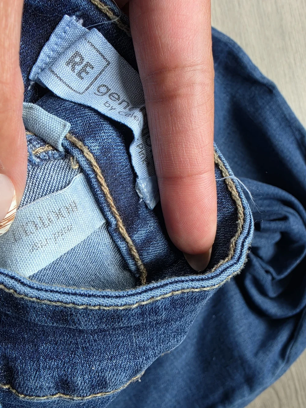 Celebrity Pink Dark Blue Bootcut Jeans